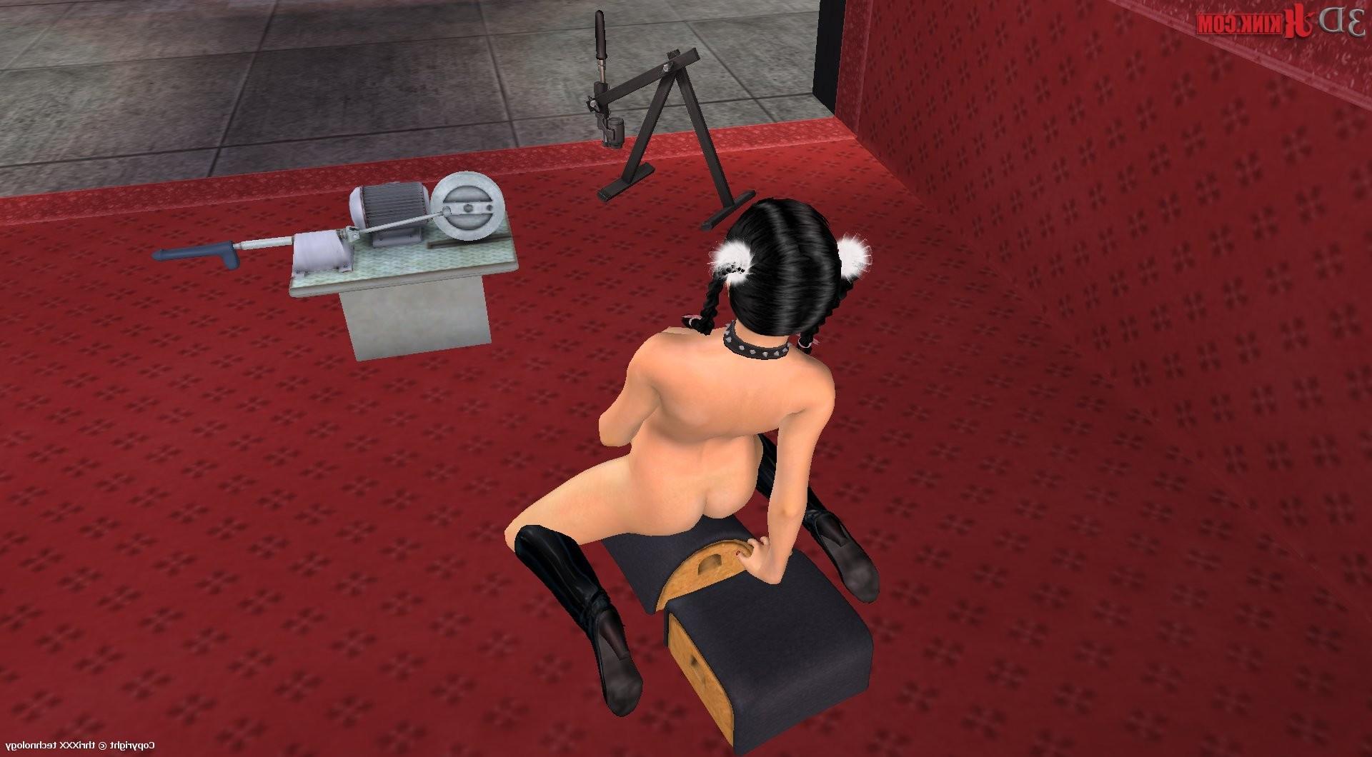 24P Hot BDSM sex action created in virtual fetish 3d sex game!