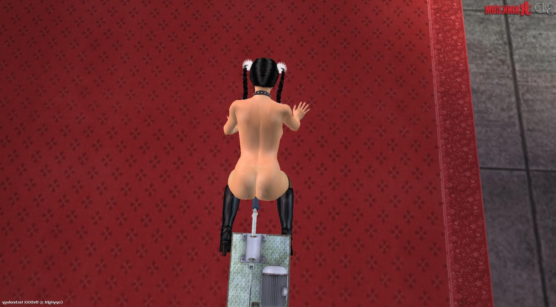 24P Hot BDSM sex action created in virtual fetish 3d sex game!