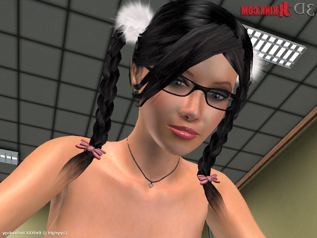 24P Hot BDSM sex action created in virtual fetish 3d sex game!
