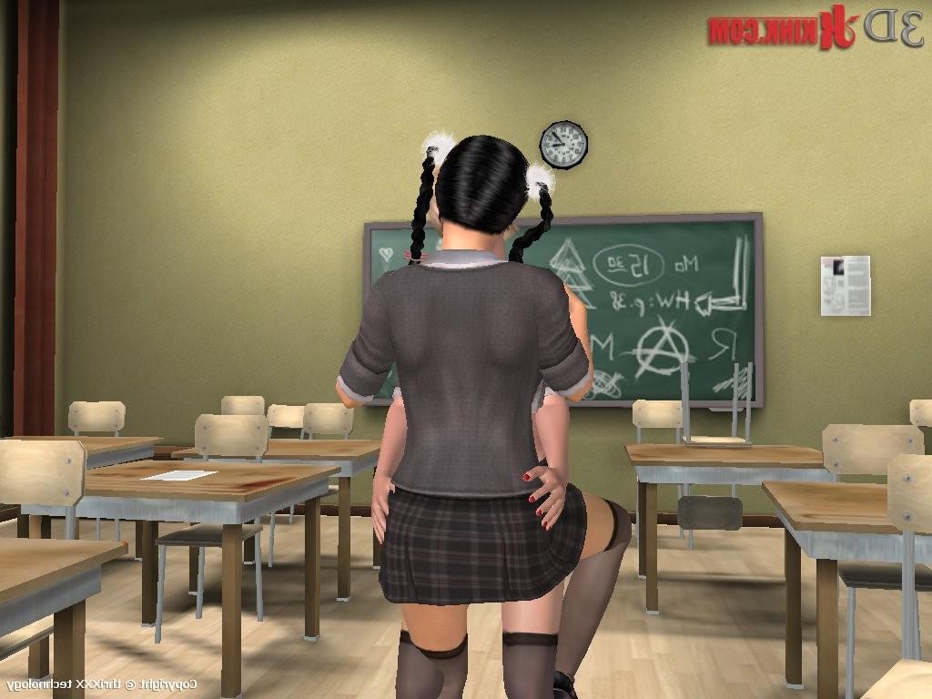 24P Hot BDSM sex action created in virtual fetish 3d sex game!