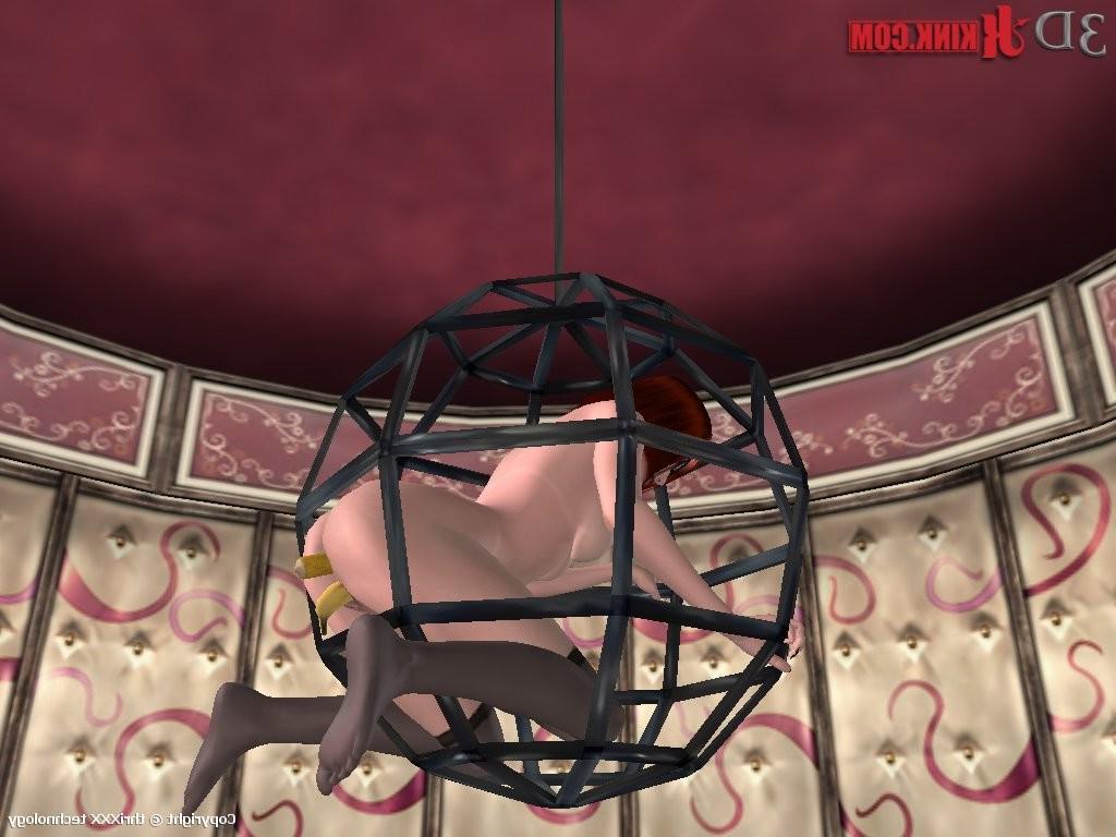 19P Hot BDSM sex action created in virtual fetish 3d sex game!