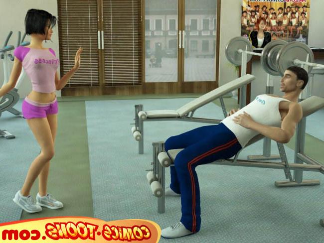 12P Awesome groupfuck in a gym with trainer girl