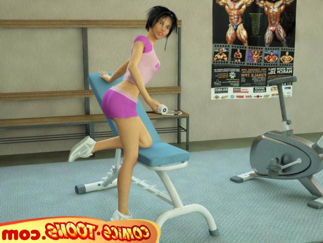 12P Awesome groupfuck in a gym with trainer girl