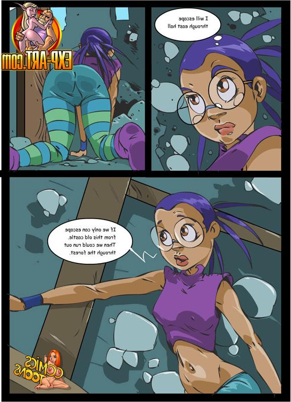 12P He starts by fucking her with the handle of his sword and it tears her open, mak