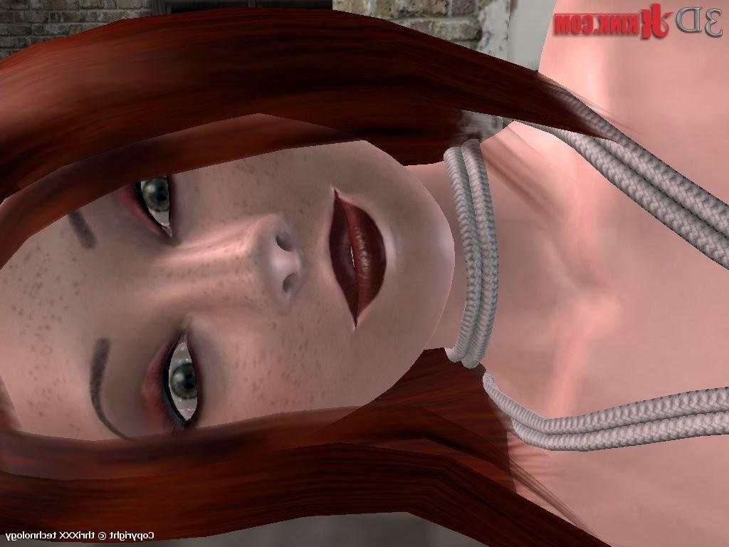 24P Hot BDSM sex action created in virtual fetish 3d sex game!