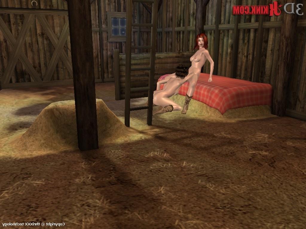 24P Hot BDSM sex action created in virtual fetish 3d sex game!