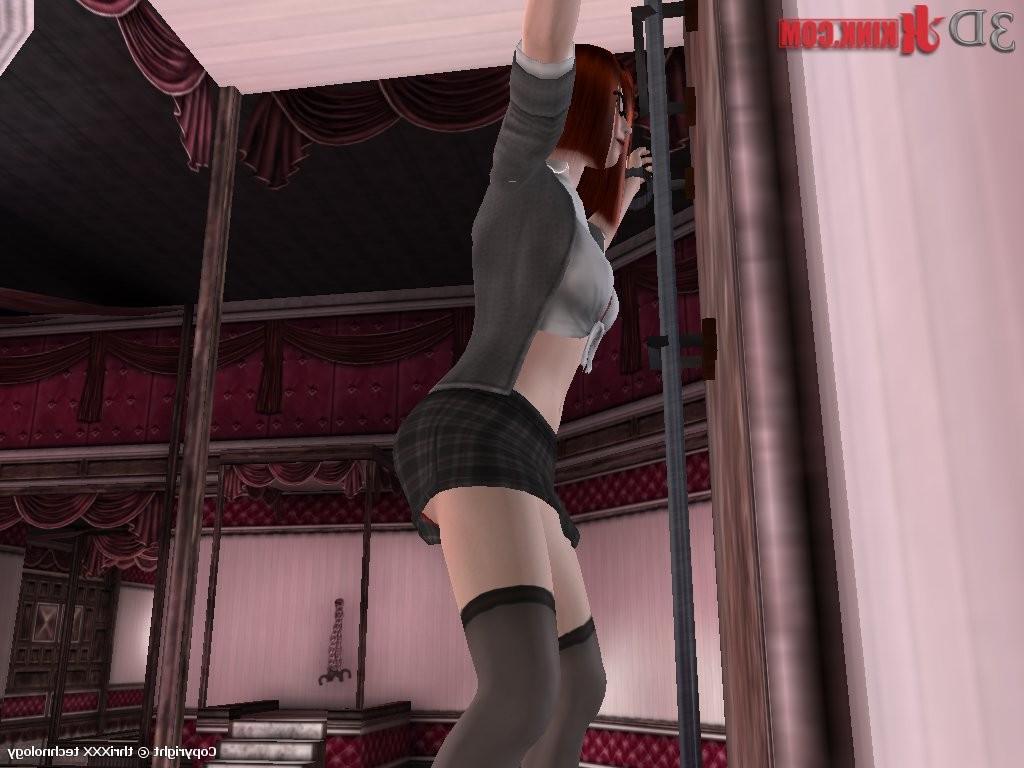 24P Hot BDSM sex action created in virtual fetish 3d sex game!