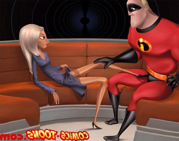 12P Mr. Incredible tears slim beauty Mirage into peces