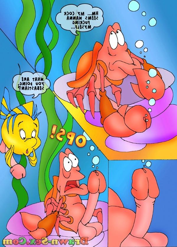 10P Little Mermaid gets fucked cartoons!