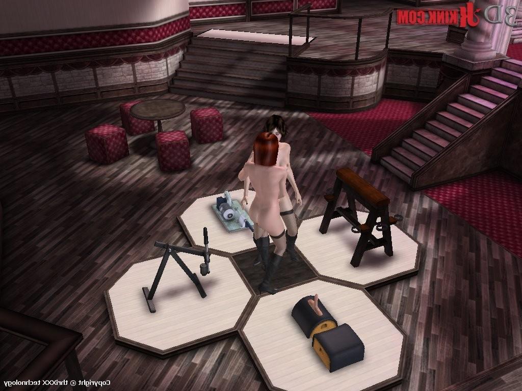 24P Hot BDSM sex action created in virtual fetish 3d sex game!