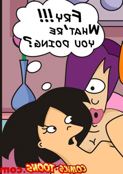 12P Lucky Fry fucks tight Futurama pussies