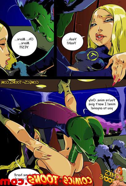 12P BeastBoy transforms in different animals and screw Terra