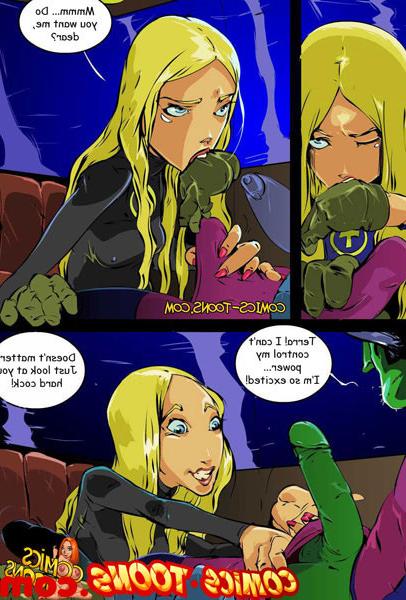 12P BeastBoy transforms in different animals and screw Terra