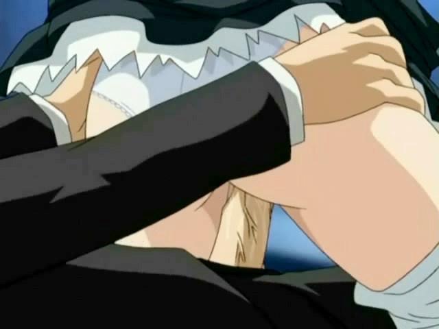 16P Animated maid drilled by kinky group