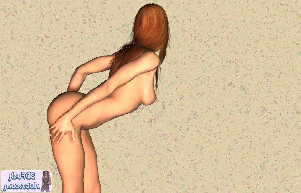 16P Nude toon babe Sally teasing