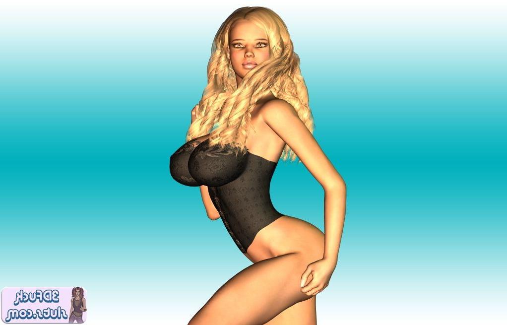 16P Big boob blonde toon babe