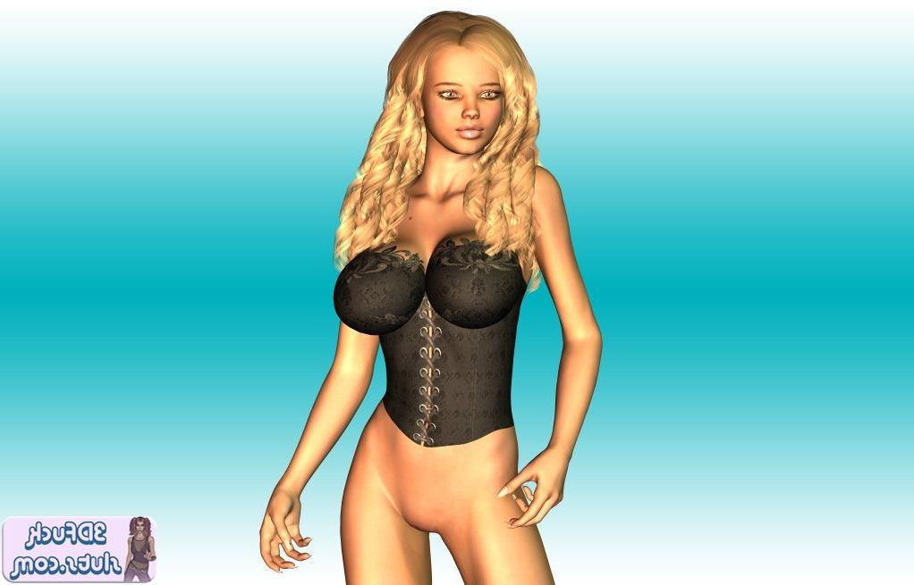 16P Big boob blonde toon babe