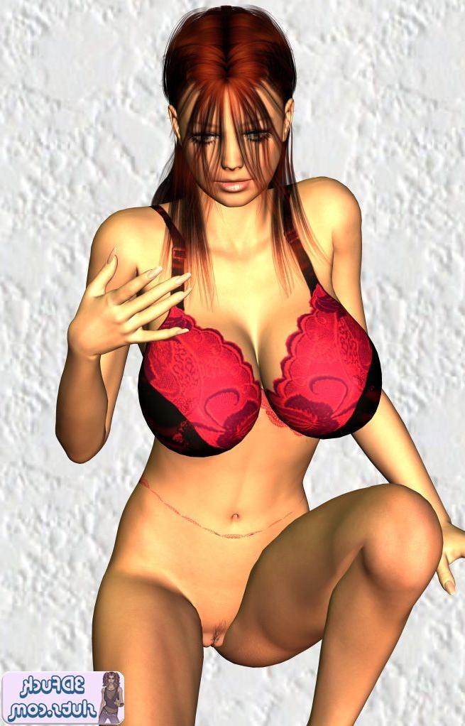 16P Big boob toon babe posing