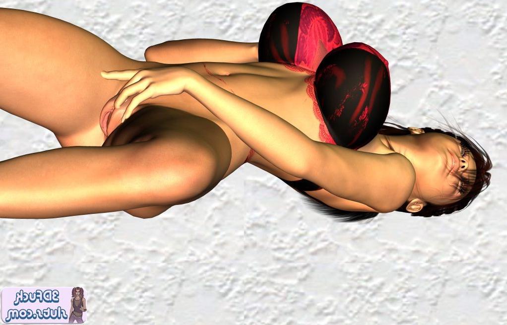 16P Big boob toon babe posing