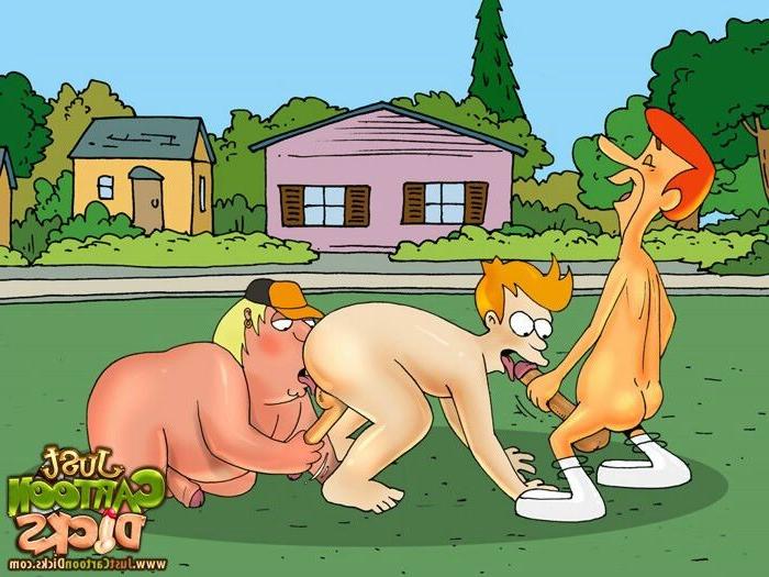 20P The yummiest plump butts of gay cartoon world fucked