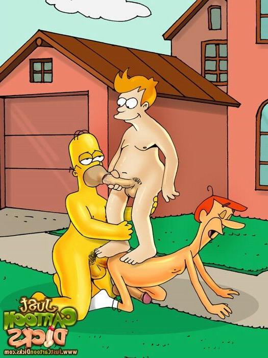 20P The yummiest plump butts of gay cartoon world fucked