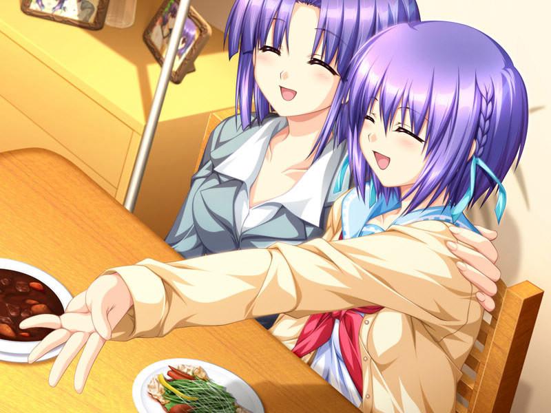 18P Shy little hentai girls burdened with big overflowing teen tits
