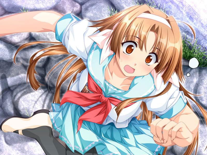 18P Shy little hentai girls burdened with big overflowing teen tits