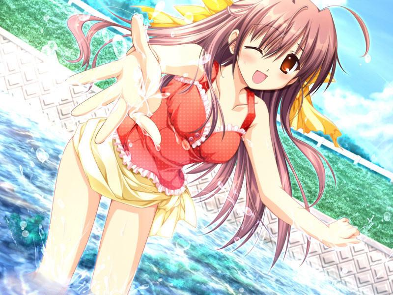 18P Shy little hentai girls burdened with big overflowing teen tits