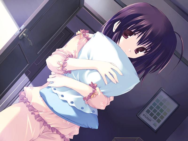 20P Shy little hentai schoolgirls with big tits in short skirts