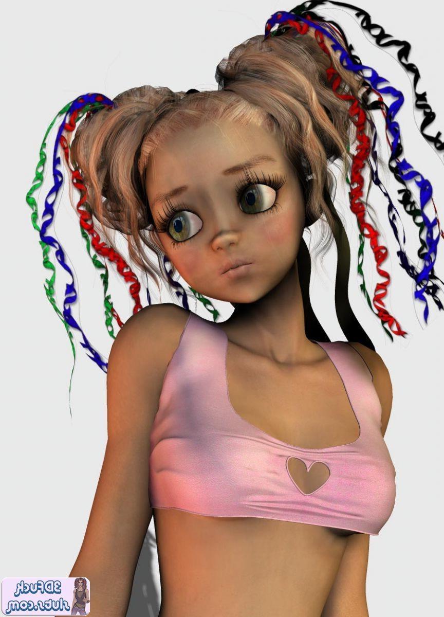 16P Shy 3d toon