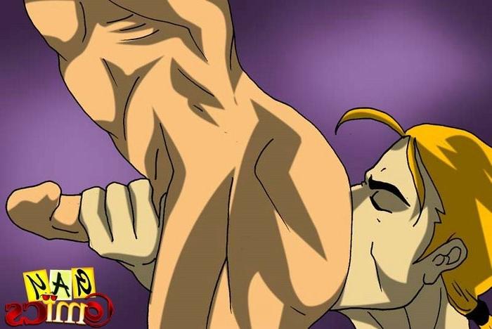 16P Gay cartoon porn at hotel room