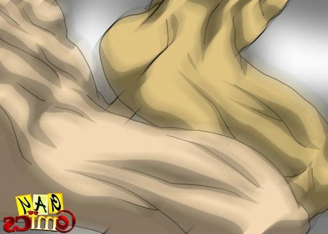 16P Gay cartoon porn at aircraft