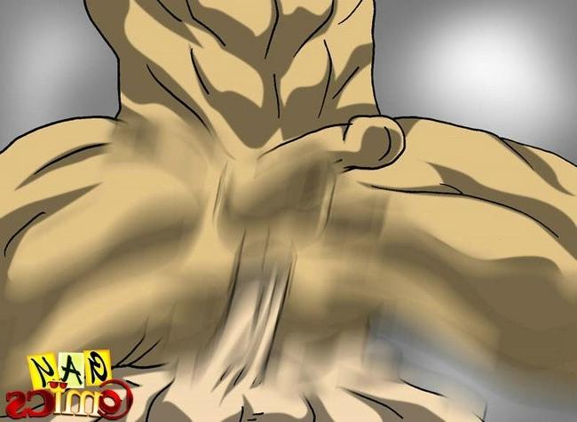 16P Gay cartoon porn at aircraft