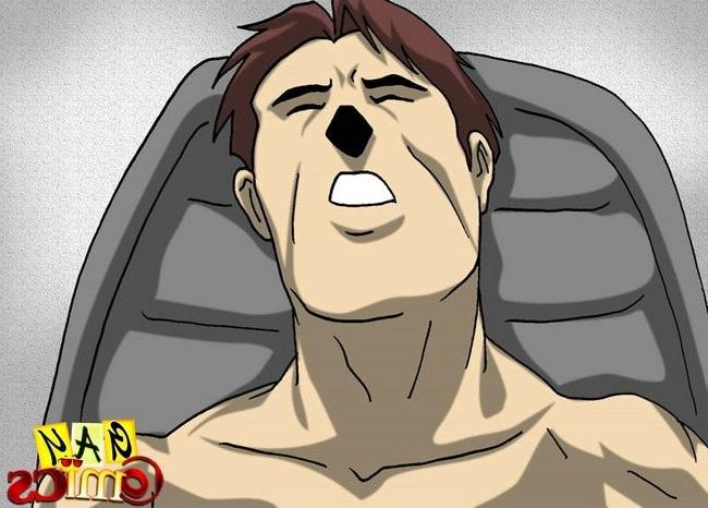 16P Gay cartoon porn at aircraft
