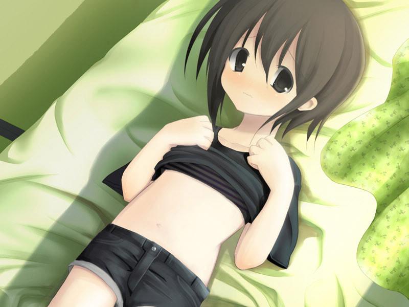 20P Cute little hentai teens with heavy full titties shy and horny