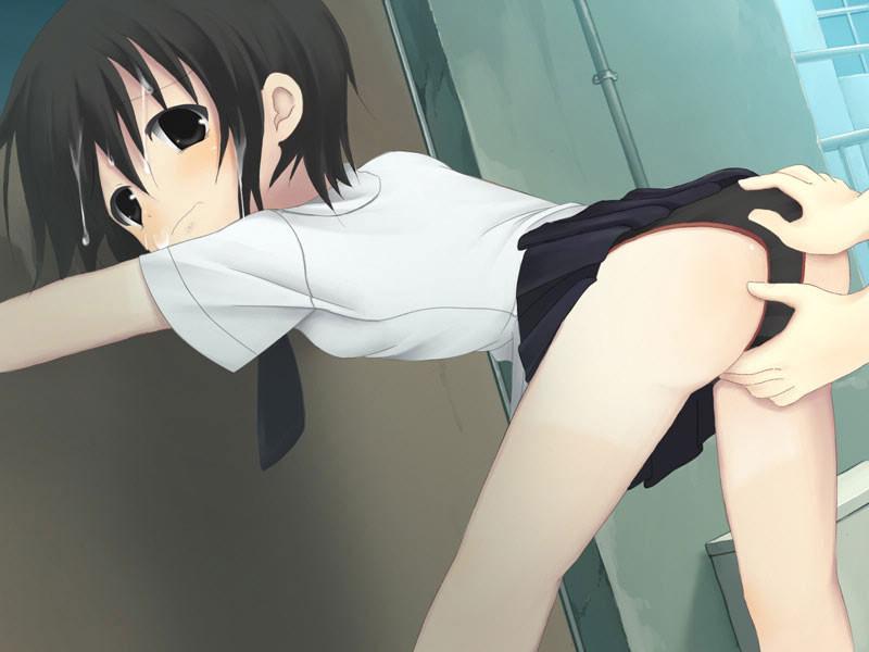 20P Cute little hentai teens with heavy full titties shy and horny