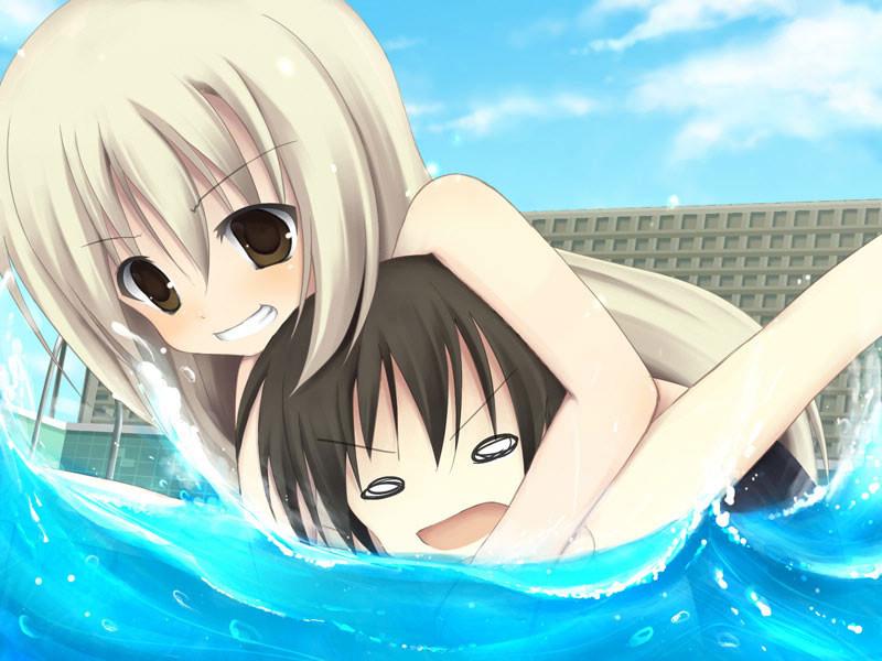 20P Cute little hentai teens with heavy full titties shy and horny