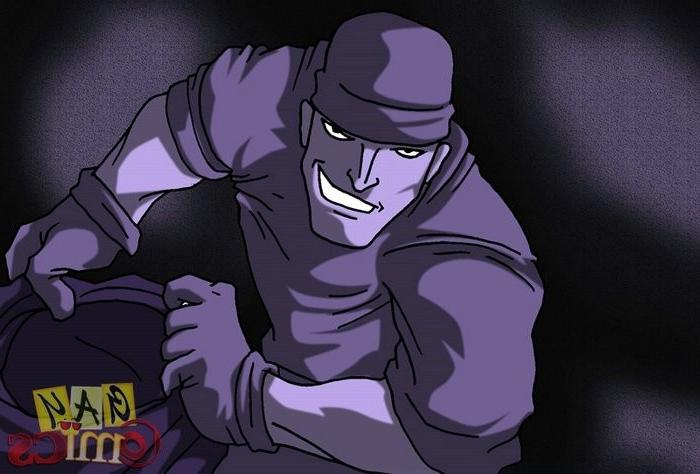 16P Gay cartoon with perverted thief