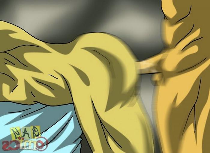 16P Gay cartoon with perverted thief