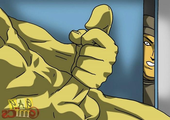 16P Gay cartoon with perverted thief