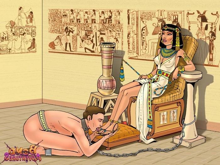 15P Femdom cartoon bondage