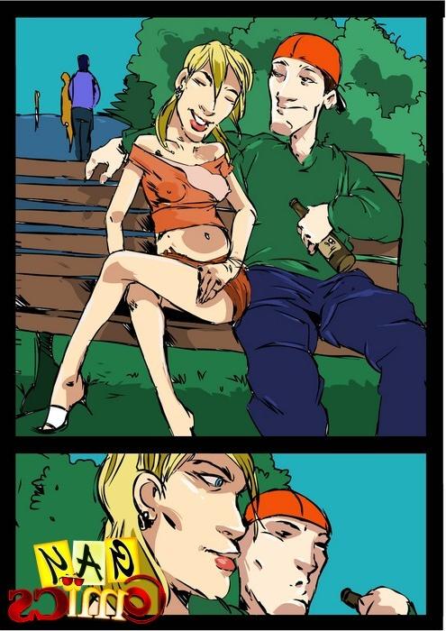 20P Uncensored cartoon sex of  mad gays