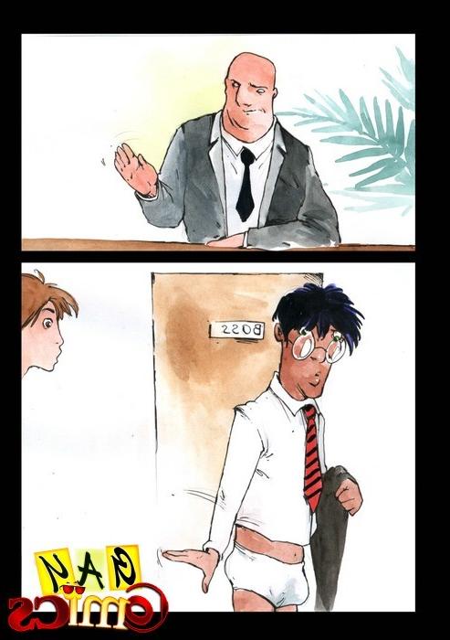 20P Uncensored cartoon sex of  mad gays