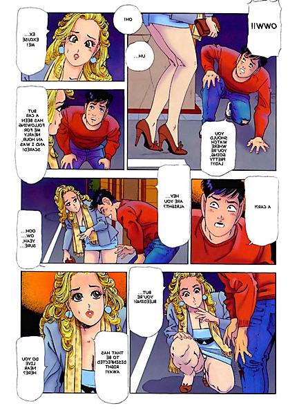 16P Big titted cartoon slut getting banged by lucky dude