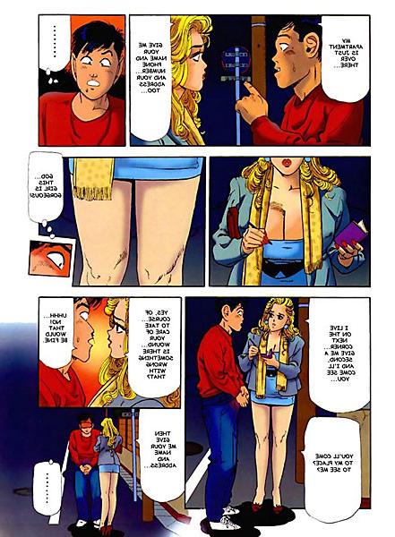 16P Big titted cartoon slut getting banged by lucky dude