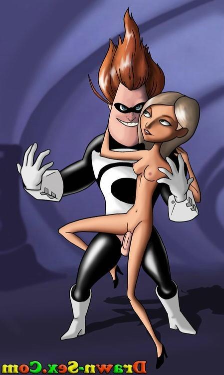 15P Obscene cartoon penetrations of famous superheroes