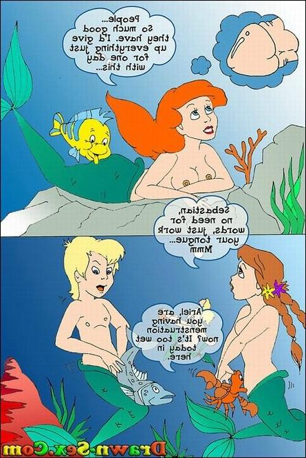 15P Obscene cartoon sex with Mermaid