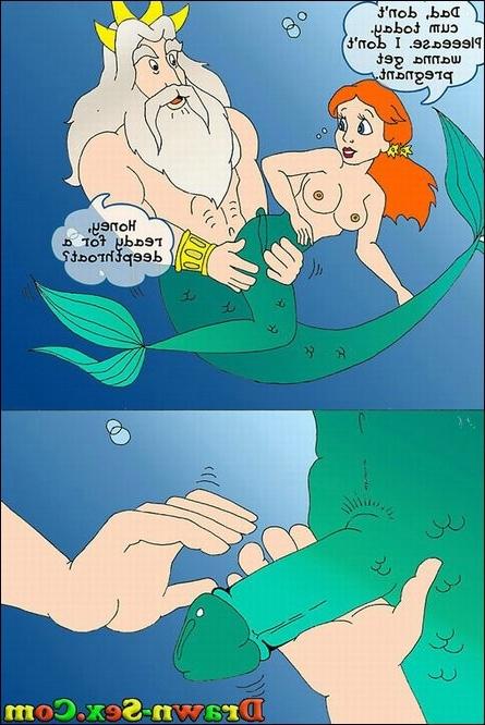 15P Obscene cartoon sex with Mermaid