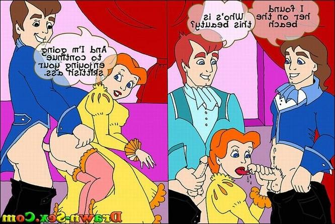 15P Obscene cartoon sex with Mermaid