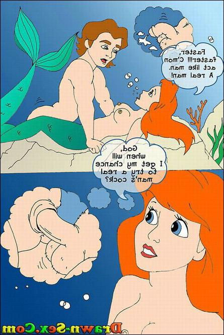 15P Obscene cartoon sex with Mermaid